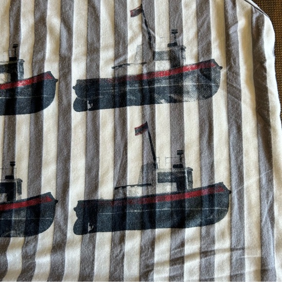 Everette Bleu | Ship Stripped Tank Top | Size S - Picture 3 of 8